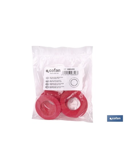 SET DE 10 JUNTAS PARA TUBO FLEXIBLE 1 1/4