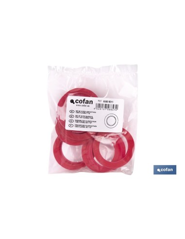 SET DE 10 JUNTAS PARA TUBO FLEXIBLE 1 1/2