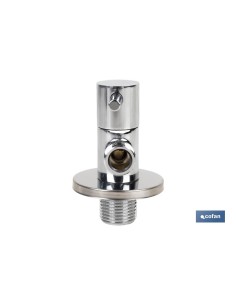 VÁLVULA DE ESCUADRA 1/2 x 3/8 MODELO LUX 2