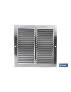 REJILLA DE VENTILACIÓN ALUMINIO 20 X 20 CM venta unitaria