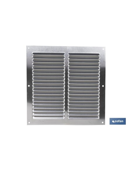 REJILLA DE VENTILACIÓN ALUMINIO 20 X 20 CM venta unitaria
