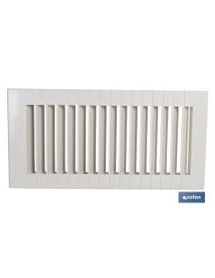 REJILLA DE VENTILACIÓN ABS PARA EMPOTRAR 13 X 26 CM 2