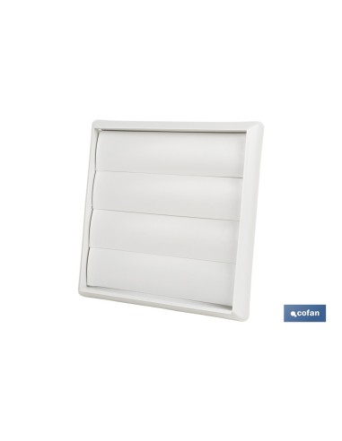 REJILLA DE VENTILACIÓN ABS BLANCO LAMAS MÓVILES Ø12 CM VENTA UNITARIA