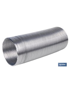 TUBO FLEXIBLE SEMIRRÍGIDO ALUMINIO Ø150 MM X 1,5 M