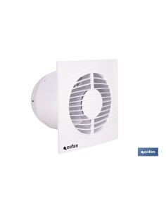EXTRACTOR DE AIRE AXIAL SILENCIOSO 10 W 170 X 151 MM Ø125 MM