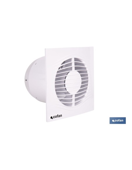 EXTRACTOR DE AIRE AXIAL SILENCIOSO 10 W 170 X 151 MM Ø125 MM