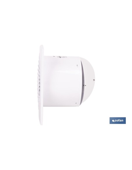 EXTRACTOR DE AIRE AXIAL SILENCIOSO 10 W 170 X 151 MM Ø125 MM