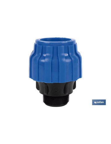ENLACE ROSCA MACHO PP PN16 25 X 3/4 VENTA UNITARIA
