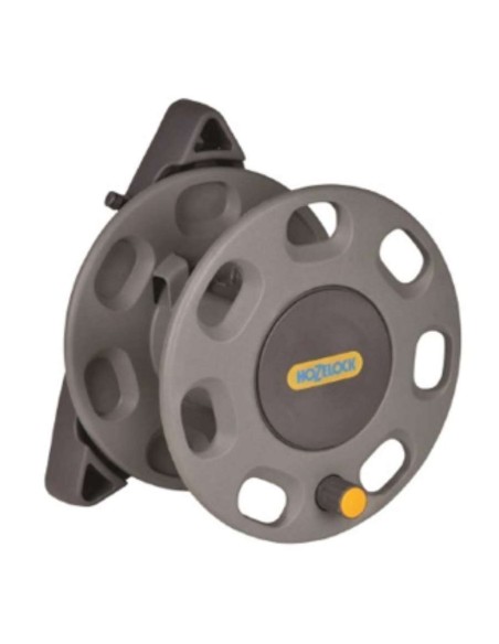 SOPORTE MANGUERA MURAL PARED GRIS 30MT