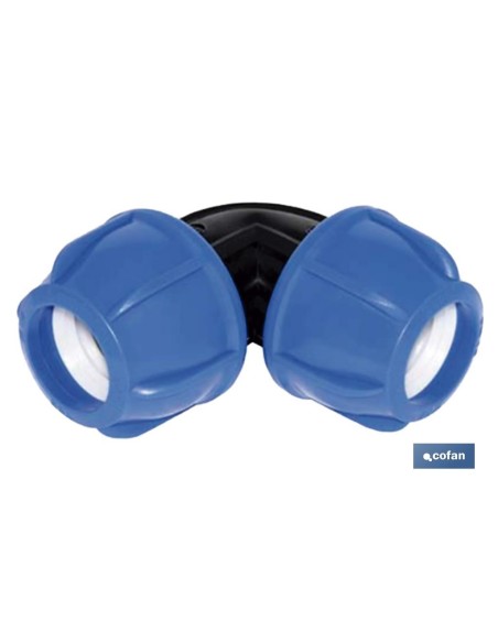 CODO 90° PP PN16 50 X 50 VENTA UNITARIA
