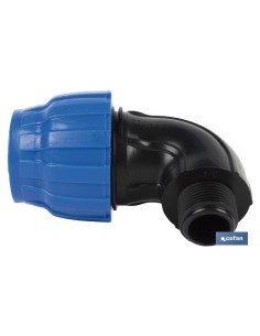 CODO 90° ROSCA MACHO PP PN16 32 X 1 VENTA UNITARIA 2