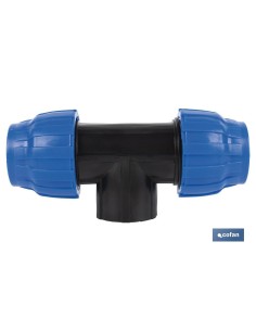 TE 90° ROSCA HEMBRA PP PN16 50 X 3/4 X 50 VENTA UNITARIA 2