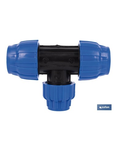 TE 90° REDUCIDA PP PN16 50 X 40 X 50 VENTA UNITARIA