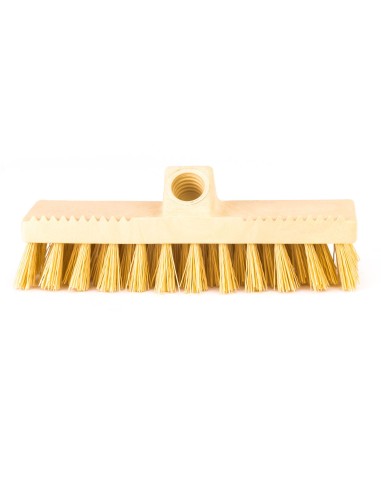 CEPILLO BUQUE TACO PLASTICO CON RASCADOR