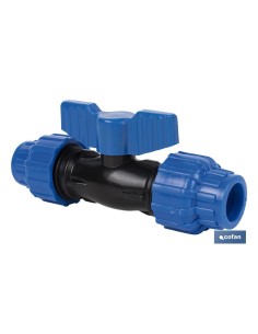 VÁLVULA DE BOLA PP PN16 40 X 40 2