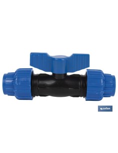 VÁLVULA DE BOLA PP PN16 63 X 63 VENTA UNITARIA