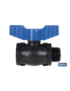 VÁLVULA DE BOLA ROSCA M-H PP PN16 3/4 x 3/4 VENTA UNITARIA 2