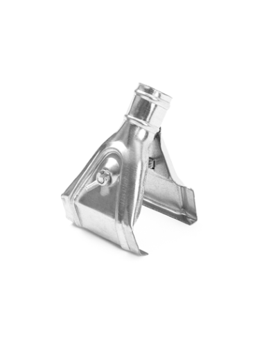 GARRA METALICA CEPILLO BARRENDERO NEGRO