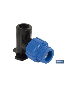 CODO 90° GRIFO ROSCA HEMBRA PP PN16 25 x 3/4 VENTA UNITARIA
