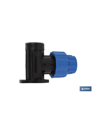 CODO 90° GRIFO ROSCA HEMBRA PP PN16 25 x 3/4 VENTA UNITARIA
