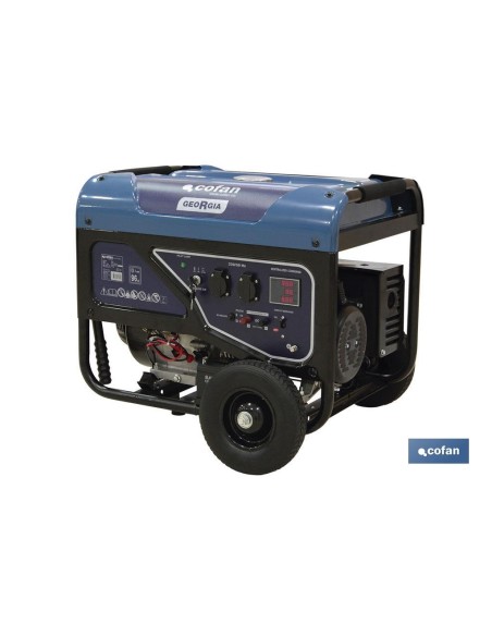 GENERADOR 389CC 5,5 KV 2 SALIDAS AC 1 DC MODELO GEORGIA