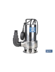 ELECTROBOMBA SUMERGIBLE MODELO LOUSIANA 750 W 10 M CABLE CAUDAL 13.000 L/H