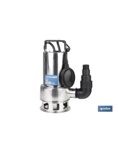 ELECTROBOMBA SUMERGIBLE MODELO LOUSIANA 750 W 10 M CABLE CAUDAL 13.000 L/H