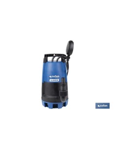 ELECTROBOMBA SUMERGIBLE MODELO ILLINOIS 900 W 10 M CABLE CAUDAL 18.000 L/H