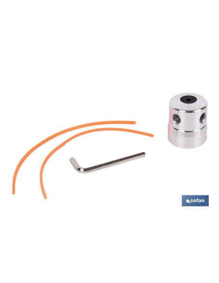 CABEZAL MULTIHILO DE ALUMINIO PARA DESBROZADORA
