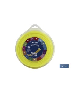 HILO REDONDO DE NYLON PARA DESBROZADORA 81 M X 2,5 MM