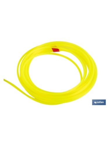 HILO CUADRADO DE NYLON PARA DESBROZADORA 42 M X 3 MM