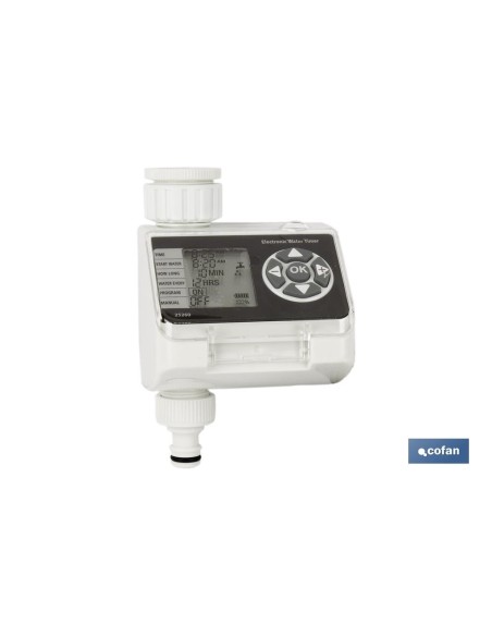 TEMPORIZADOR DE RIEGO ELECTRÓNICO