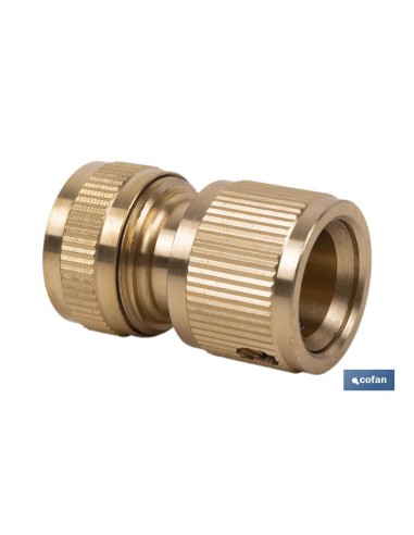 CONECTOR MANGUERA LATÓN 1/2 - 5/8 (13-15 mm)