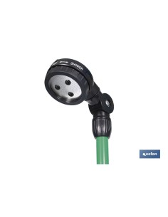 DUCHA DE JARDÍN PORTÁTIL 2 FUNCIONES CON TRÍPODE 162 CM 2