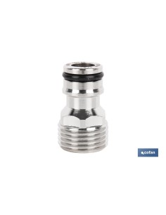 ADAPTADOR LATÓN ROSCA MACHO 1/2