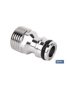 ADAPTADOR LATÓN ROSCA MACHO 1/2 2