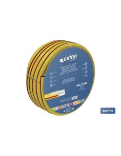 MANGUERA PVC MODELO STORM 3C TRENZADA Ø19X50 m