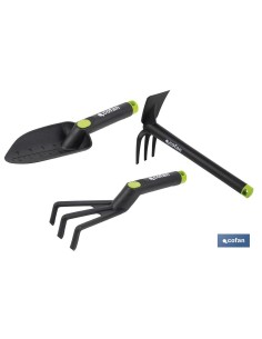 KIT DE HERRAMIENTAS PARA JARDINERÍA NYLON 3 PCS
