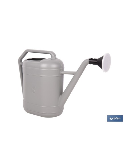 REGADERA GRIS 6 LITROS