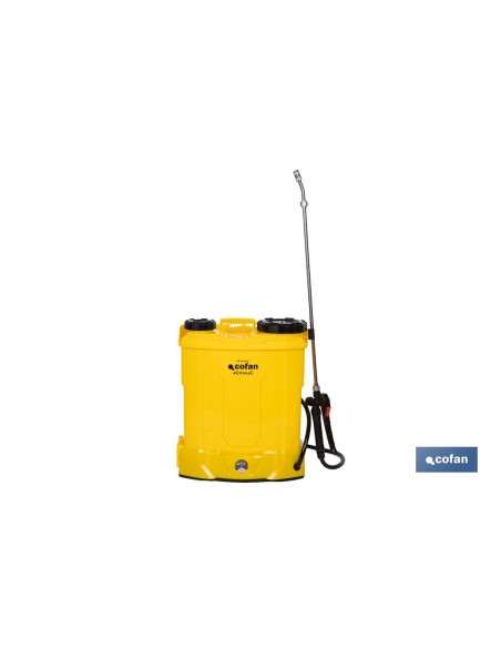 PULVERIZADOR DE ESPALDA 12 L ELÉCTRICO LI-ION 12 V 8.0 AH