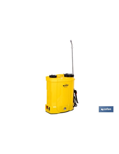 PULVERIZADOR DE ESPALDA 12 L ELÉCTRICO LI-ION 12 V 8.0 AH
