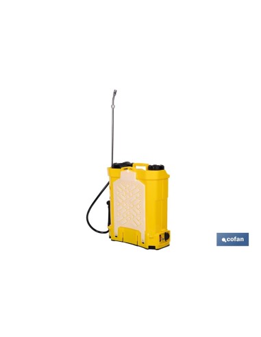 PULVERIZADOR DE ESPALDA 12 L ELÉCTRICO LI-ION 12 V 8.0 AH