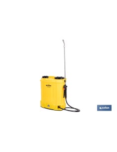 PULVERIZADOR DE ESPALDA ELÉCTRICO 16 L Li-Ion 12 V 8.0 Ah