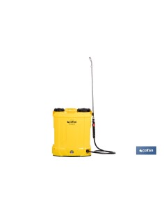 PULVERIZADOR DE ESPALDA ELÉCTRICO 16 L Li-Ion 12 V 8.0 Ah 2