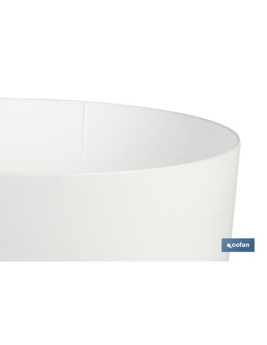 MACETA CAMELIA COLOR BLANCO 35X33cm venta unitaria
