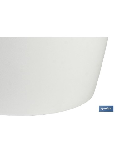 MACETA CAMELIA COLOR BLANCO 35X33cm venta unitaria