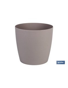 MACETA CAMELIA COLOR CREMA 30X28cm
