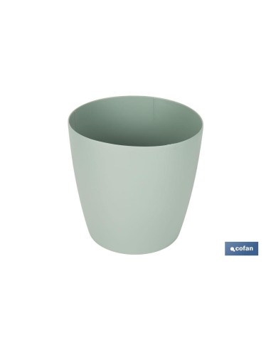 MACETA CAMELIA COLOR VERDE TURQUESA 14X13.8cm
