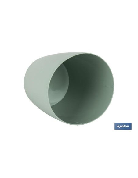 MACETA CAMELIA COLOR VERDE TURQUESA 30X28cm
