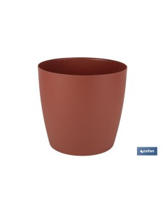 MACETA CAMELIA DE COLOR ARCILLA 25 X 23,6 CM
